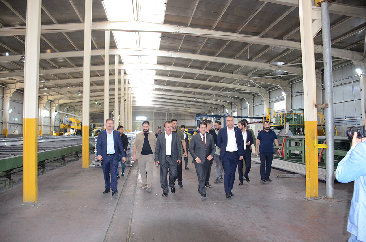 Mr. Dr. Mohamed Shoukry visited  Alko Aluminum Factory